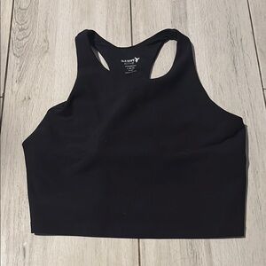 Black Racerback Sports Bra